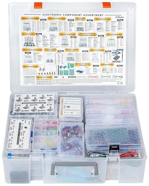 Electronic Component Assortment Box Kit image 0