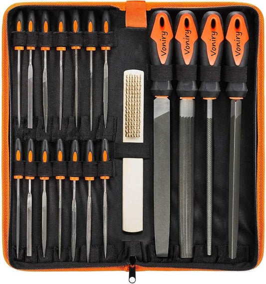 Voniry 19Pcs Metal File Set image 0
