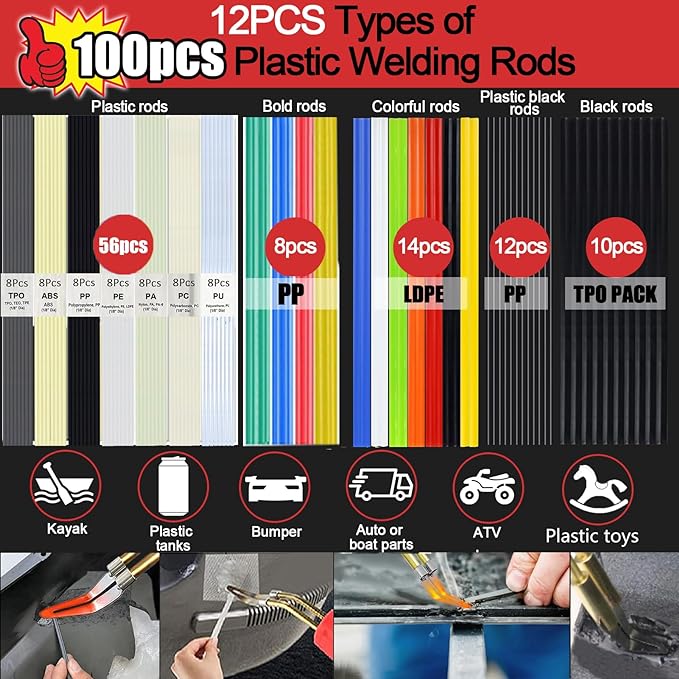 220W Plastic Welder Kit image 2