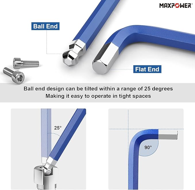 MAXPOWER 18-Piece Hex Key Set image 4
