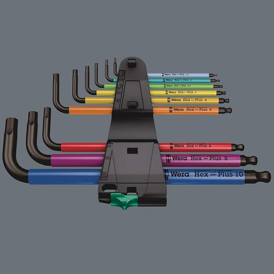 Wera Hex Multicolor L-Key Set, Metric image 0