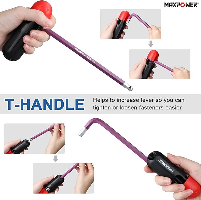 MAXPOWER 18-Piece Hex Key Set image 3