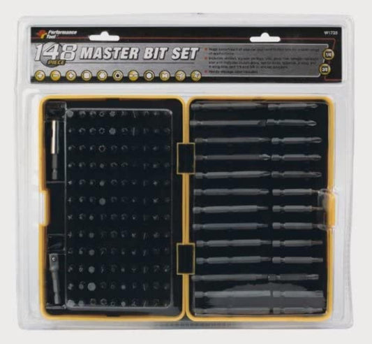 Performance Tool 148pc. Master Bit Set image 0