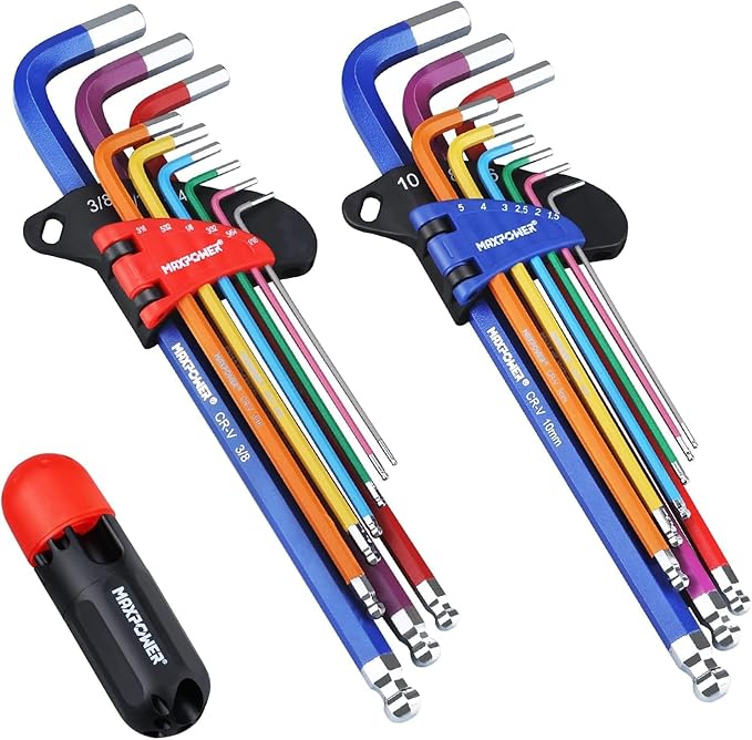 MAXPOWER 18-Piece Hex Key Set image 0