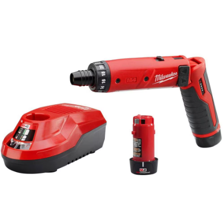 Milwaukee 1/4 inch M4 Hex Screwdriver Kit image 0
