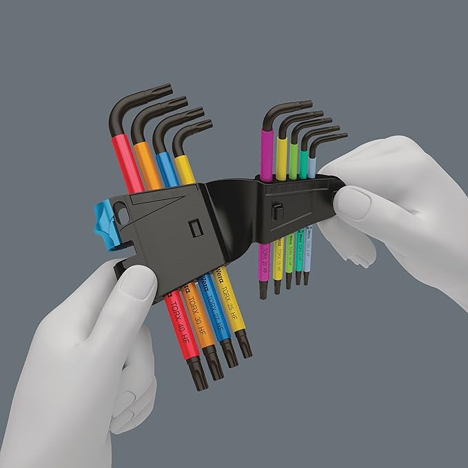 TORX KEY SET, 9 PCS., L SHAPE, TORX (R) image 1