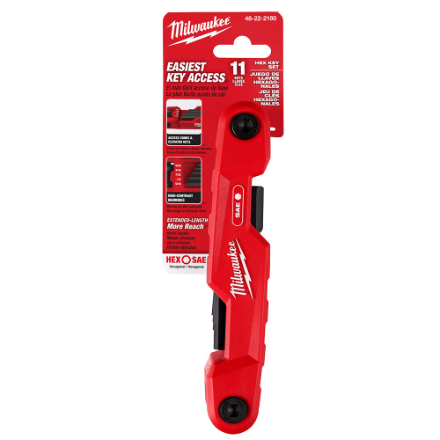 Milwaukee 11-Key Electrician's Folding Hex Key Set image 1
